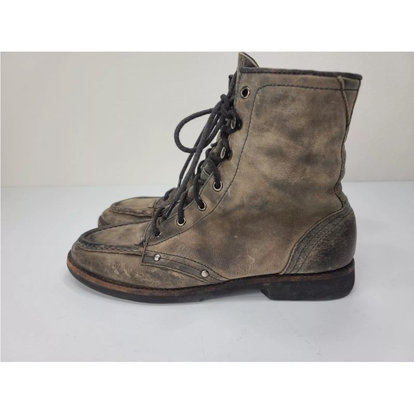 BED STU Westwards Boots Distressed Leather Size 11 Mens - Picture 2 of 15